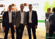 De jongens van Van Iperen, vlnr Erik Noordam, Arjan Spaans en Richard van Spronsen.