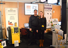 Jaco Mosterd van het gelijknamige Mosterd deelde een stand met CaTec, op de beurs vertegenwoordigd voor Anuschka Boender.