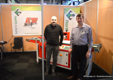 Fabio Camisa en Jaap Bezuijen van Horti-Europe
