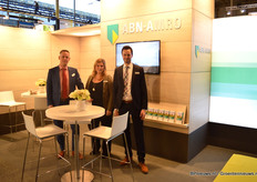 Mike Aldewereld, Lucy Hagenbeek en Twan van der Lee vertegenwoordigden de ABN-AMRO