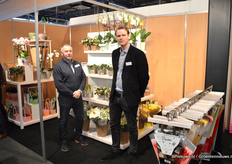 Hans de Jong en Perry Springintveld van Koen Pack. Een van de noviteiten waarop momenteel wordt ingezet is de filten potcover