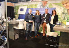 Jan Bert Bergink van SABA met collega's en bekenden