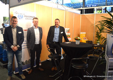 Jack Vlotters, Ruud Vlotters en Dave Boer van Huisman Scherming