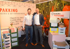 De heren van Bangma Verpakkingen, Stephan Olsthoorn en Mark van Rekum