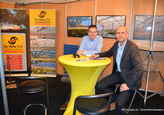 Marco Groot en Henk Bot van De Vette C.V. Het bedrijf heeft een nieuwe website gelanceerd: www.devette.nl