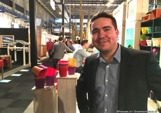 Turks bezoek: Gokhan Eryanik van Fogsis.