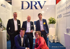 Het team van DRV Accountants en adviseurs. Ze waren voor heen Stolk accountants, sinds dit jaar samen met DRV en ze zijn de 12e vestiging geworden