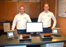 Kasper van der Hilst en Roel Borgman van LRE Weegtechniek BV