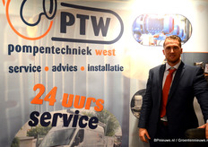 Sjors de Bruijn van Pompen Techniek West