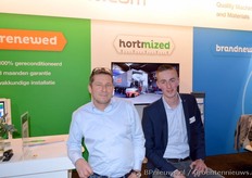 Geert van der Meer en Stef van der Linden van Hortimat