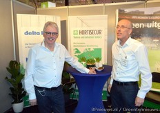 Leo van Staalduinen (Hortisecur) en Arjen van den Berg (Delta Lloyd)