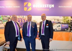 Ad Vroon, Edwin Boekestijn en Nico Assenberg van Boekestijn Elektrotech