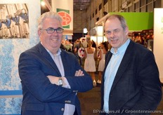 Bas Lagerwerf van Berg Hortimotive met Peter Post van Pinc Agro