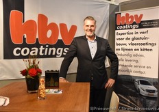 Erwin van Lier van HBV Coatings levert zijn verf over de hele wereld.
