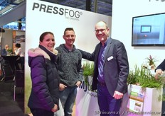 Peter van den Bemd van MJ-Tech Fogsustems krijgt bezoek