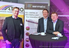 Johnny Rasmussen, Morten Hjorth en Michel Zuurbier van Senmatic