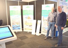 De heren Tom Waasdorp en Simon v/d Kaaij van Technokas. Het bedrijf wordt dikwijls geprezen voor steeds weer nieuwe innovatieve projecten, waarvan de Daglicht Kas recentelijk het meest bekend geworden is.