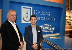 Cor Duyvestijn en Dennis Voskamp van De Jong Verpakking