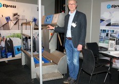 Wim Esselink stond met Elpress voor het eerst op de HortiContact en was zeer tevreden over de beurs.