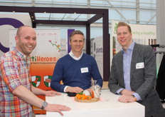 Gabriël van der Kruik, Marc Bos en Olaf van der Burg.