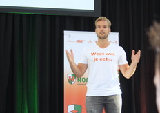 Melvin van der Zeyden wil met zijn team 'een kraakhelder platform creëren zodat de consument de herkomst van een komkommer kan traceren.'