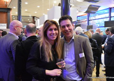 Lisanne Fabriek, freelance marketeer, samen met Martijn Haas, Aeres