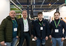 Wim Roosen van Dutch Plantin met team Best Peppers: Wilfred van den Berg, Tijn van den Berg en Merijn van Lith