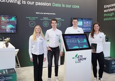 Janine Zappeij, Markus Meerbeek, Lars Dukker en Kim Helderman (LetsGrow.com)