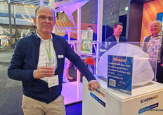 Arthur de Bruin bij de prijsvraag van SchermNed.