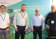 Troy Sanders, Mark Schelfaut, Sam Karreman en Denis Sanders, Troy en Dennis zijn van Turbin Industrial Water Solutions