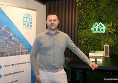 Marco Prins (KAS Supplies) deelden een stand met Kenda Agro Systems