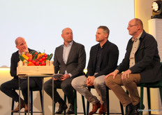 Diederik Samson, Mathijs Bouman, Korneel van der Plas en Laurens Sloot