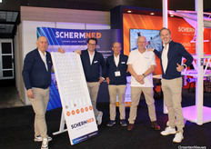 Carl Stougie, Steven Pieters, Arthur de Bruin, Piet Voskamp en Jack van der Voort (SchermNed)