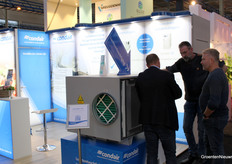 Condair had een nieuw plekje gevonden op de beurs