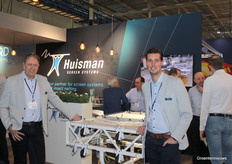 Dave Boer en Thom Groenewegen (van Huisman Screen Systems)
