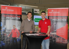 Stefan Bron en Mark van Holsteijn zoeken voor Royal Brinkman technische mensen met name monteurs.