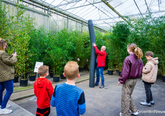 Leuk die planten, maar wie kan de hoogste toren bouwen met lege potten? Het was gegarandaard plezier voor jong en oud.