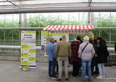 Op de stand van Biobest was het lekker druk.