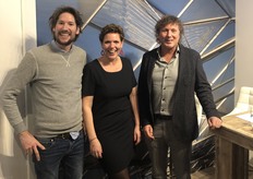 Boy de Nijs (Ridder), Eelkje Pulley (HortiDaily) en Marcel Schulte (Holland Gaas)