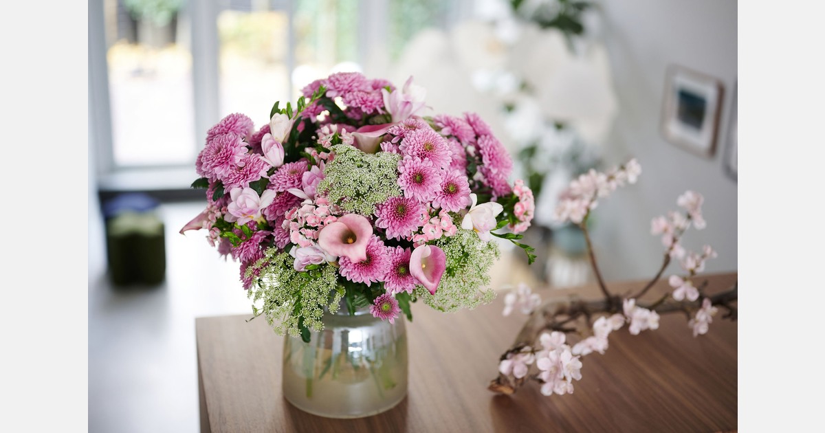 Fabienne schittert op Trade Fair Aalsmeer