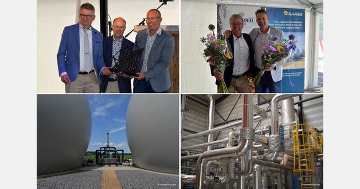 Drie telers Sirjansland openen unieke biomassacentrale voor warmte én CO2