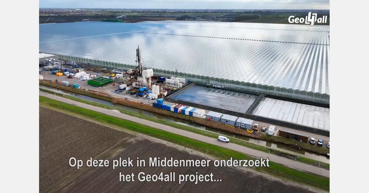 Spanningsmeting in geothermisch reservoir