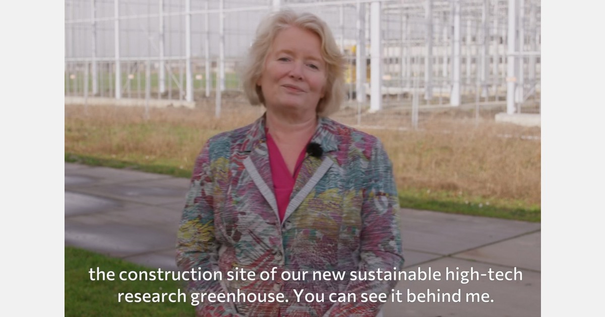 WUR krijgt nieuwe kas in Bleiswijk