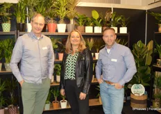 Richard Visser, Bianca van Dijk en Koen Timmers van Forever Plants