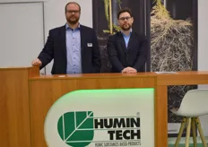 Alexander Rube and Adrian Lorenzo Schroder with Humintech.Active in humic substances based products