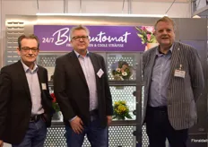 Thomas Romermann, Carsten Eissen and Chris Verhoeven with Roesler