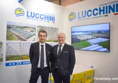 The Lucchini Idromeccanica team: Vittorio Genuardi & Massimo Lucchini