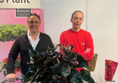 Michel van Rijn en Jory Jansen, die onlangs is toegetreden tot de directie van Flamingo-Plant