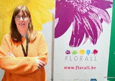 Anja van Middeleir stond op de Groot Groen namens Florall. Florall is de Belgische beurs voor de boomkwekerij en sierteelt. In het voorjaar en in het najaar hebben zij een beurs in WareGem Expo.