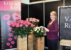 Linda van der Hulst laat ons haar nieuwe soort, de Kiss me Kate, zien.